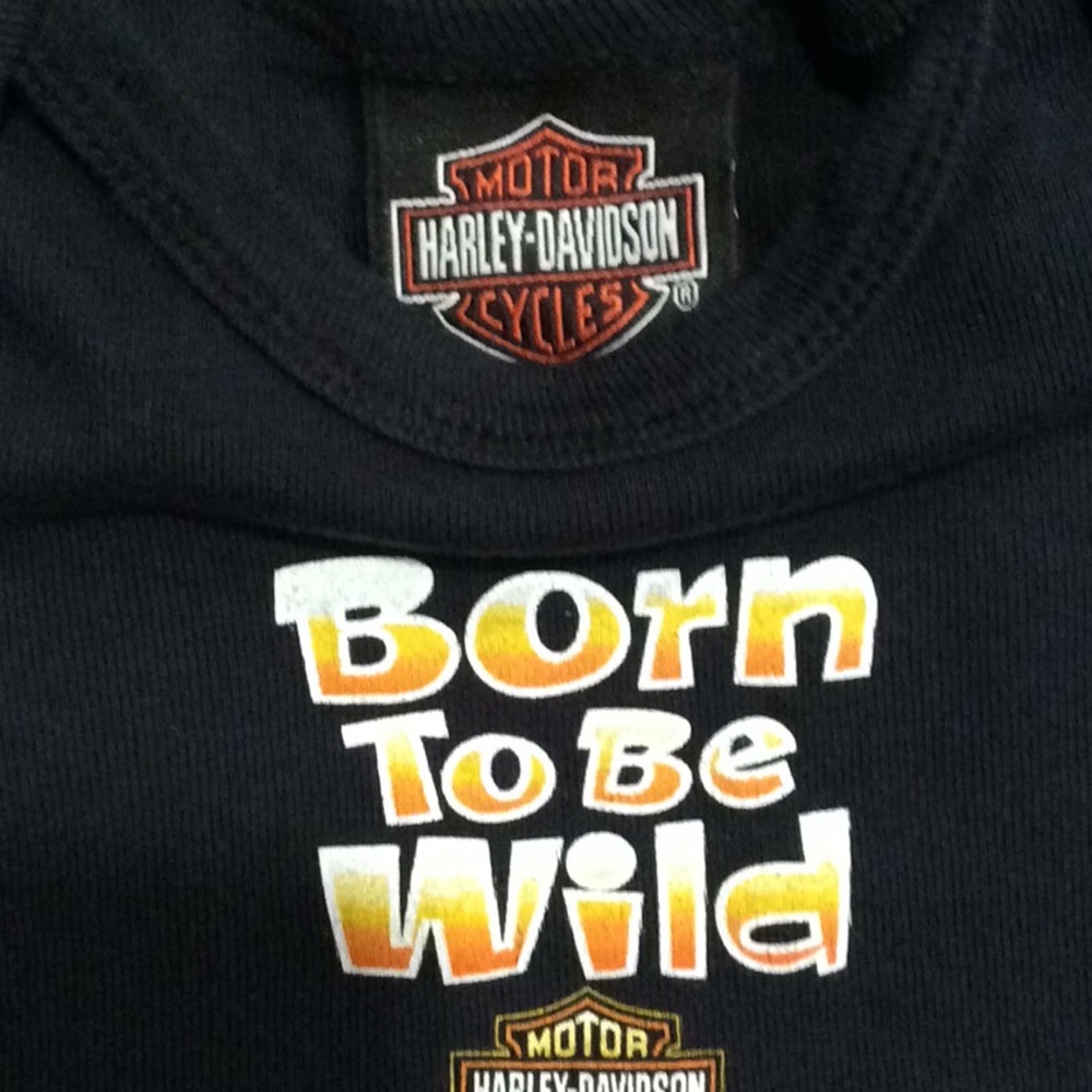 EUC Harley Born to be Wild Tee